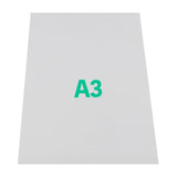 A3 Matte White Printable Magnetic Paper - 420mm x 297mm x 0.3mm (10 Pack)