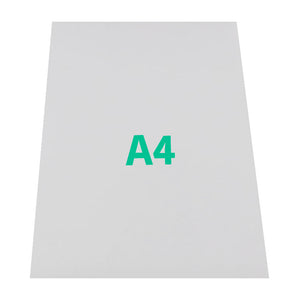 A4 Matte White Printable Magnetic Paper - 210mm x 297mm x 0.26mm (5 Pack)