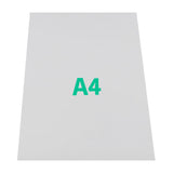 A4 Matte White Printable Magnetic Paper - 210mm x 297mm x 0.26mm (25 Pack)